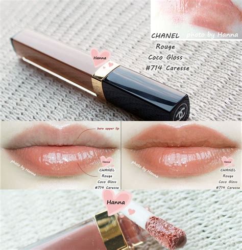 chanel lip gloss 714